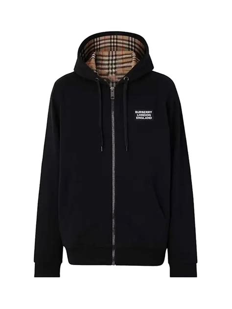 does burberry use sweatshops|Burberry zip up hoodie.